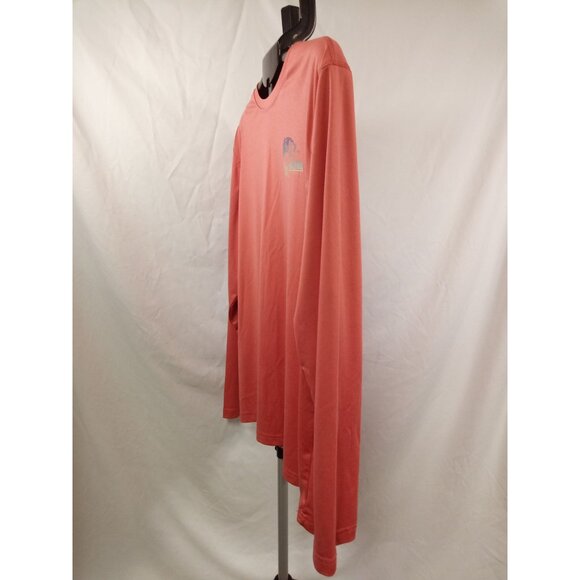 Lake and Trail Men's Long Sleeve Orange Active Wear Shirt Size Large - Picture 2 of 5